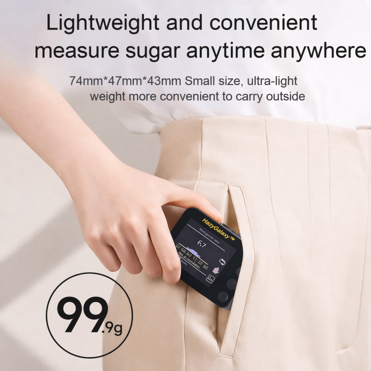 💥HazyGalaxy™ Non-Invasive Blood Glucose Monitor